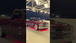 Late Night Cruise In The OBS Chevy Silverado underglow obschevy silverado trucks truck [upl. by Lyrem]