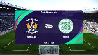 Kilmarnock vs Celtic 10112024 Scottish Premiership PES 2021 [upl. by Waiter]