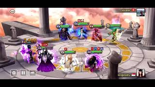 Summoners war RTA  Manannan one shots Leona  Gurkha  Light Monkey Qitian Dasheng [upl. by Attenborough]