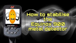 How to stabilise your metal detector Equinox 900 equinox900 metaldetecting metaldetector [upl. by Fairfax875]