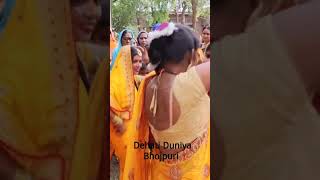 पातर बाडू धनिया jhumargeet bhojpuri dance [upl. by Yblocaj]