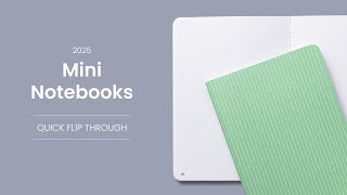 Quick Flip Through of the Mini Notebooks  2025 Sprouted Planner [upl. by Llewkcor]