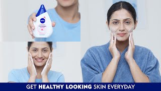 NIVEA Milk Delights  Caring Rose Water Face Wash [upl. by Zwiebel]