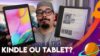 KINDLE OU TABLET QUAL O MELHOR PARA LEITURA [upl. by Vergil]