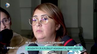 Stirile Kanal D  Acuzata ca a planuit asasinatul dar libera  Editie de pranz [upl. by Virgel]