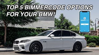 TOP 5 BIMMERCODE OPTIONS FOR YOUR BMW F10  MUCH NEEDED [upl. by Margaux]