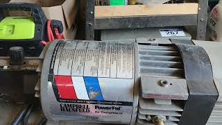 Campbell Hausfeld Power Pal Air Compressor Can We Save It [upl. by Maurilla]