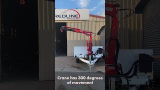 Redline Trailers 800FC Crane Trailer [upl. by Shalne]