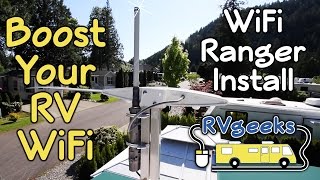 Boost Your RV WiFi  WiFiRanger Installation [upl. by Ayle]