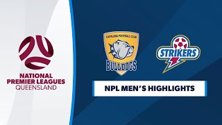 NPL Mens R16 Capalaba FC vs Brisbane Strikers FC Highlights [upl. by Yerg]