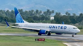 TODOS LOS AVIONES VISTOS EL 2 DE NOVIEMBRE EN EL AEROPUERTO INTERNACIONAL DEL CIBAO  noviembre [upl. by Goddard]