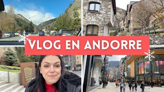 VLOG DEXPATRIÉ EN ANDORRE 🇦🇩  Un weekend en à Canillo La Massana AndorreLaVieille ✈️ [upl. by Eceertal]