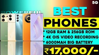 108MP OIS Top 5 Best 5G Smartphones Under 17000 in 2023  12GB256GB  Best phone under 17000 [upl. by Yttam]