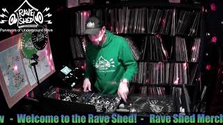 Rave shed 171 Spooky Halloween Rave [upl. by Vassell]