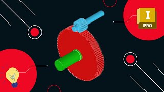 Diseño de engranajes en CAJA REDUCTORA desde cero con Inventor  Engranaje y eje solido una pieza [upl. by Neron169]