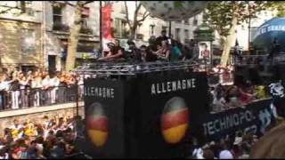 Joachim Garraud at the 2007 Techno Parade Paris [upl. by Seilenna559]