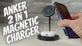 Anker 2 in 1 Magnetic Charger 🔋 iPhone 13 pro [upl. by Sitoiyanap]