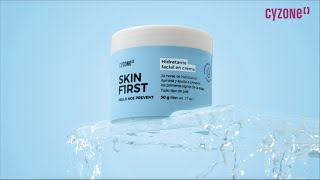 Nueva hidratante Hello Age Prevent de Skin First con ácido hialurónico [upl. by Trow]