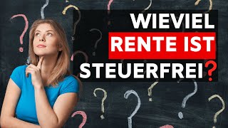 Keine Steuer auf Rente zahlen 💶 Verheiratete Rentner jubeln 💶 Ist das der Geldsegen 💶 [upl. by Latoniah]