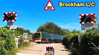 Brockham Level Crossing Surrey [upl. by Phia]