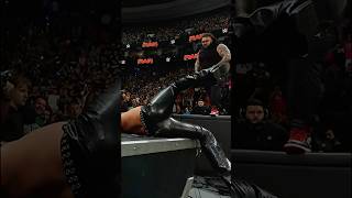 Seth Rollins barely got outta there Bronson Reed is on an absolute rampage tonight 😤 WWERaw [upl. by Heinrik]