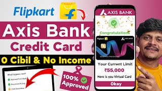 Flipkart Axis Bank Credit Card Kaise Banaye  How to Apply for Flipkart Axis Bank Credit Card [upl. by Yrian]