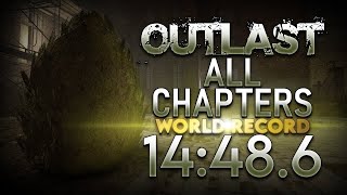 Outlast All Chapters Speedrun World Record In 14m 48s 600ms [upl. by Aicirtel]