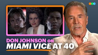 Don Johnson celebrates Miami Vice at 40 [upl. by Braden]