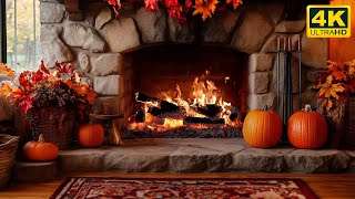 Fireplace 12 HOURS 🔥 Burning logs and cozy ASMR atmosphere [upl. by Brittaney]