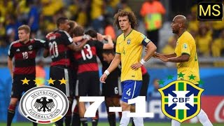 Brazil vs Germany 71 gols highlights 2014 Vishwa Cup sawon sps [upl. by Astrix]