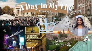 Columbia University Day in the life Ep 9  Sarayu’s Edition [upl. by Arlette845]