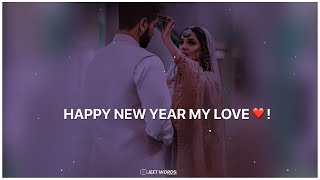 Jese Hi Naya Saal Aaye❤️ New Year 2024 Status 🌹 New Year Love Whatsapp Status 😘 [upl. by Amery831]