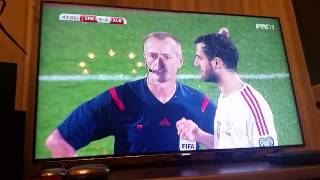 Serbia Albania Euro qualifiers incident [upl. by Ahcmis]