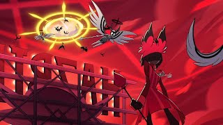 Alastor vs Adam  fight scene  Hazbin Hotel [upl. by Ssitruc917]