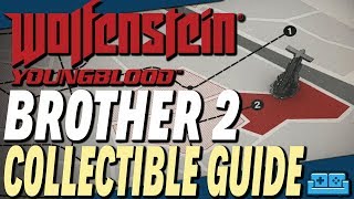 WOLFENSTEIN YOUNGBLOOD  BROTHER 2 COLLECTIBLE GUIDE [upl. by Pineda]