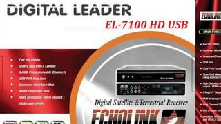 Tutorial ECHOLINK EL7100 HD USB RECEIVER BISS KEY OPTION [upl. by Nynnahs]