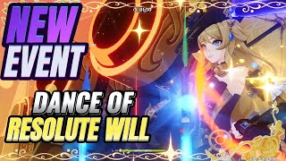 Dance of Resolute Will STAGE 01  Genshin Impact NEW EVENT [upl. by Oicirtap]