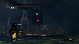 DARK SOULS REMASTERED  Defeating Kalameet no commentary [upl. by Trovillion719]