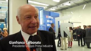 Inaugurazione nuova sede Prima Industrie a Pianezza [upl. by Nidnal]