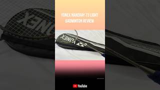 yonex nanoray 72 light  Badminton Racket Review  Unboxing video of racket racketnx racketreview [upl. by Leahplar]