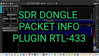 SDR SHARP Install RTL433 ISM Packet Decoder Plugin [upl. by Latty]