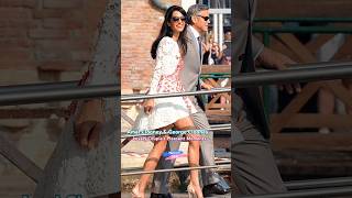 Amal Clooney and George Clooney Pleasant Moments shorts ytshorts amalclooney ytviral pleasant [upl. by Ajup]