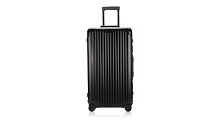 Rimowa Original Aluminium Trunk Plus Matte Black [upl. by Stockton]