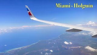 American Airlines Miami to Holguin Cuba 2023 [upl. by Marthena]