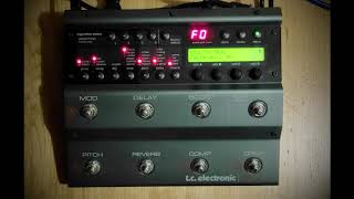 TC Electronic Nova System Menù Tutorial [upl. by Lamak]