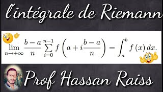 intégrale simple  intégrale de riemann analyse 2  partie 1 [upl. by Buckler]