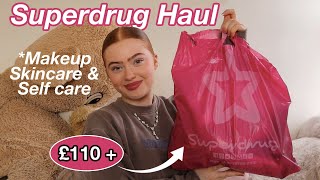 Superdrug Shopping Haul teen makeup skincare amp self care  Ruby Rose UK [upl. by Ledba]