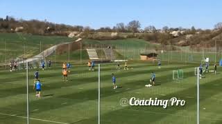 Julian NAGELSMANN Training Last 3rd ”Triangle rotation”• Halfspace  Wide combinational play [upl. by Esmerolda]