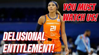 Dijonai Carrington Feels DISREPECTED And WNBA LEGEND Says To Hand Over Your Money Just Because [upl. by Essilevi]