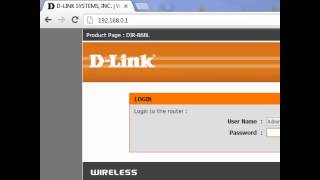 How to log into your DLink router [upl. by Gnouv]